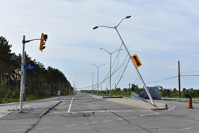 Derecho damage. Photo courtesy of Josh Robillard