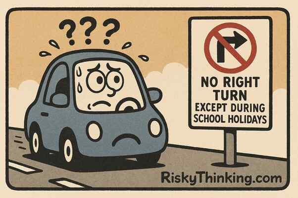 A confused self-driving car