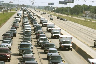 Hurricane Rita Traffic Jam